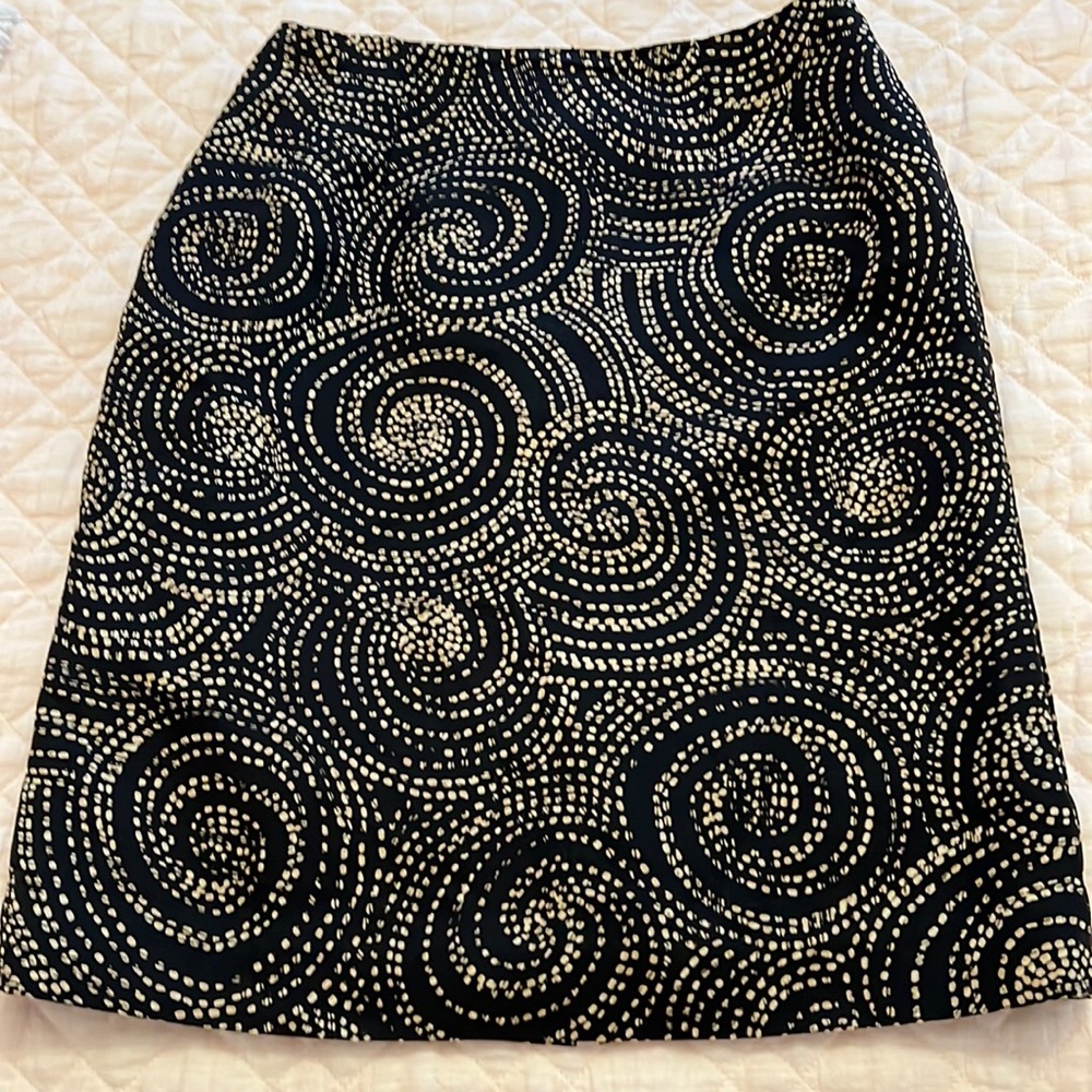 TALBOTS Petite Silk Blend Skirt - Size 2